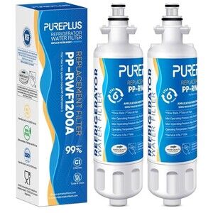 PUREPLUS Replacement filters for LG LT700P, Kenmore Elite 469690, ADQ3600610